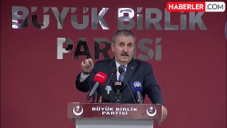 BBP Başkanı Mustafa Destici'den Özgür Özel'e tebrik: Hakkını vermek lazım