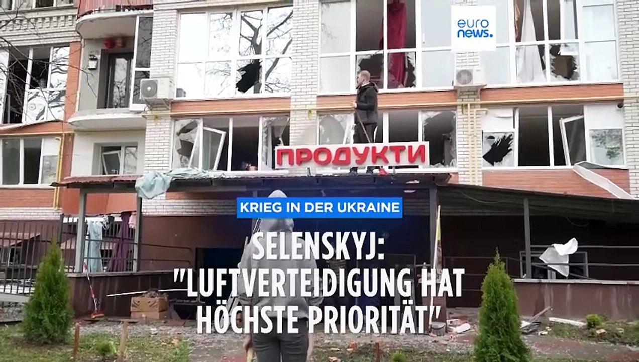 Selenskyj: Verteidigung des Luftraums und der Front haben oberste Priorität
