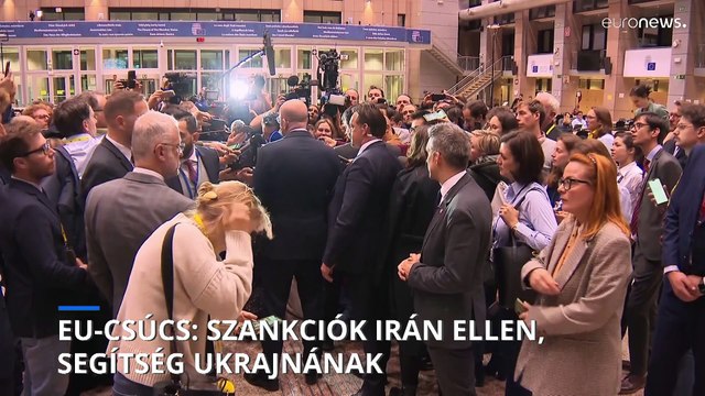 Ukrajnának légvédelem, Iránnak szankciók - erről határoztak az uniós vezetők Brüsszelben