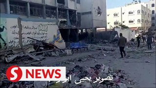 Four killed in Israeli airstrike on an UNRWA school in Gaza, says health ministry