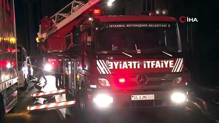 İstanbul'da restoranda büyük yangın