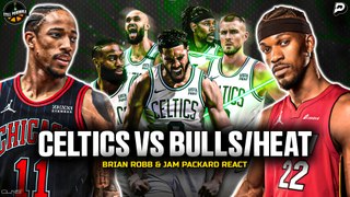 Celtics WILL PLAY Heat or Bulls in First Round of Playoffs | Still Poddable