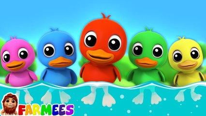 Five Little Ducks + More Nursery Rhymes & Baby Songs by Farmees