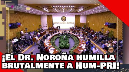 ¡VEAN! ¡El Dr. Noroña humilla brutalmente a Carla HumPRI por organizarle su debate a modo a Xóchitl!