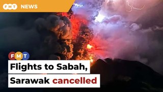 Flights to Sabah, Sarawak cancelled due to Mount Ruang volcanic eruption
