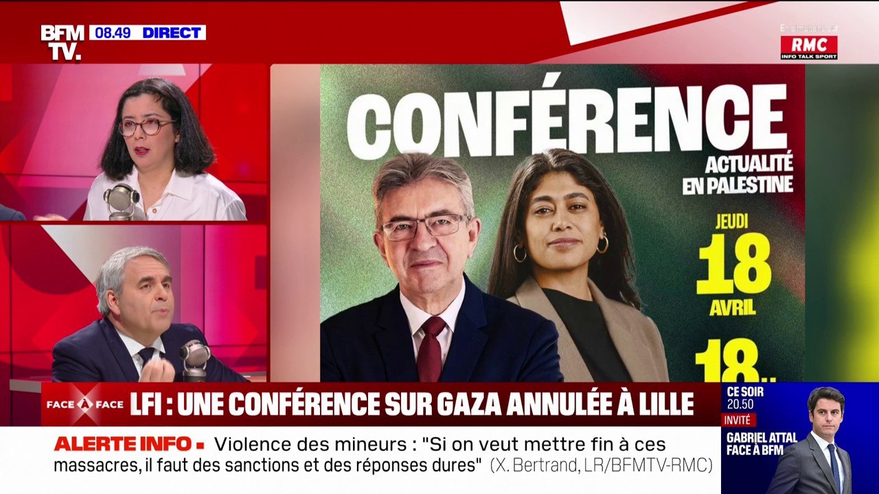 Xavier Bertrand: "Jean-Luc Mélenchon a basculé depuis longtemps, je suis un républicain, il ne l'est plus"