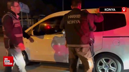 Konya polisinden narkotik operasyonu: 7 gözaltı