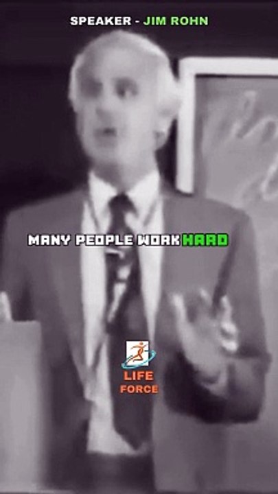 Jim Rohn | Work Hard On Your Future #selfimprovement #personaldevelopment