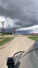 Tempestades violentas e tornados atingiram centro