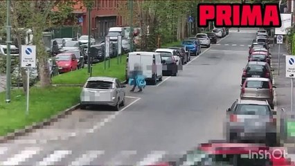 Sesto San Giovanni, abbandona rifiuti in strada: incivile immortalato dalle telecamere