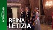 La reina Letizia se sienta en el besamanos en Países Bajos debido a su dolencia en el pie