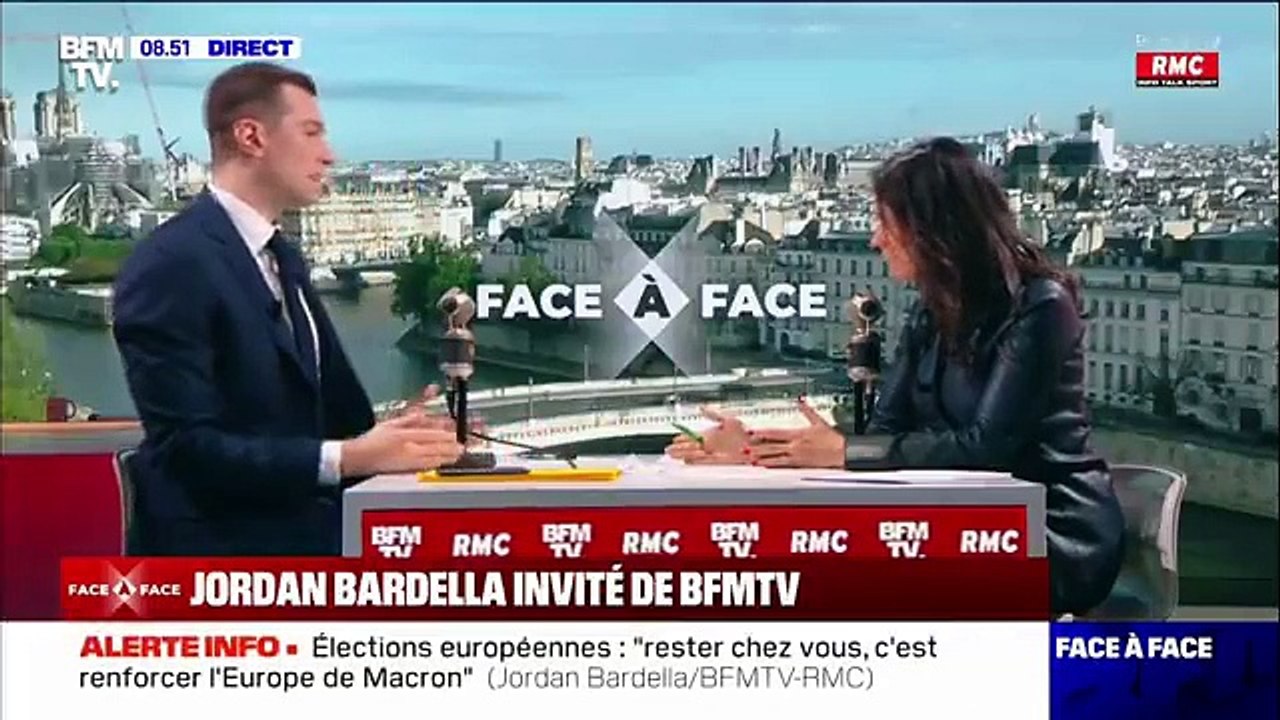 Jordan Bardella: "Le RN, au pouvoir, suspendra les allocations familiales aux parents de mineurs délinquants"