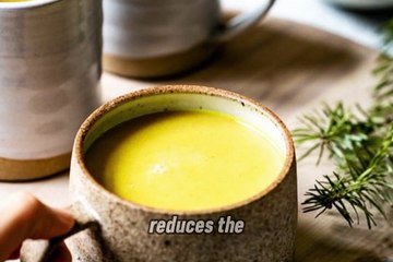 Drink golden tea before bed to relieve chronic pain and headachesm #goldentea #tea #drinkandfood