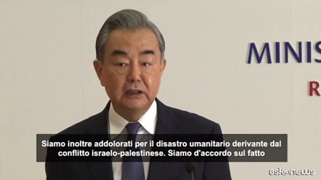 Cina chiede il cessate fuoco immediato e assistenza umanitaria a Gaza