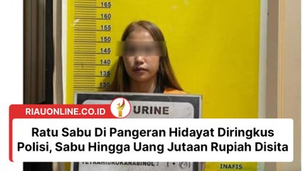 Ratu Sabu Di Pangeran Hidayat Diringkus Polisi, Sabu Hingga Uang Jutaan Rupiah Disita