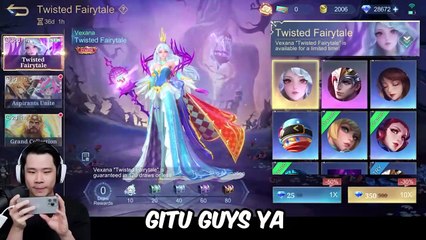 Review Skin Terbaru Vexana Zenith Rp1,000,000 (Mobile Legends)