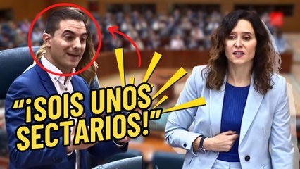 Ayuso saca la cara por Leguina y pone a bailar al lacayo de Sánchez con un golpe letal: “¡No tienes valor…!”