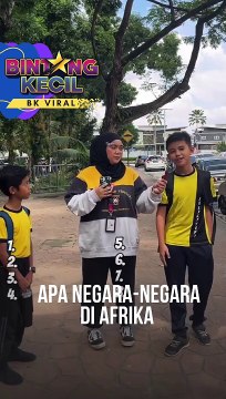 Power adik-adik ni, boleh jawab dalam masa bawah 2 minit #bintangkecil #streetinterview #tekateki