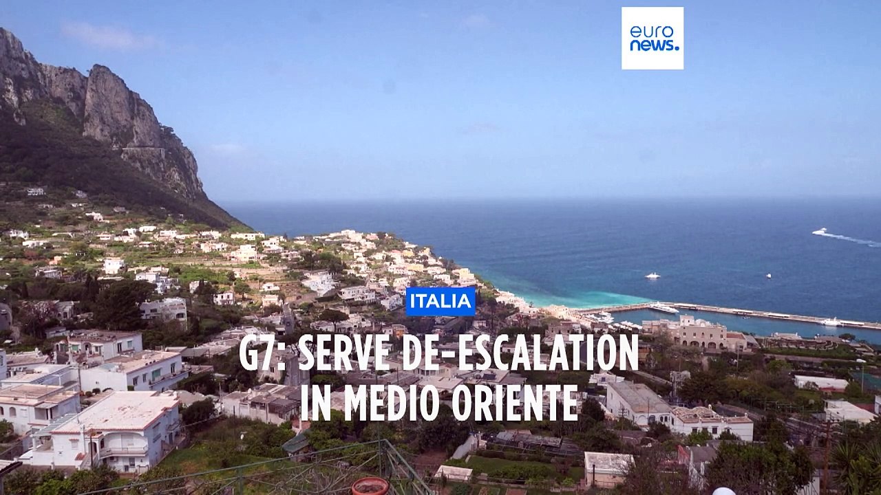 G7 a Capri, si apre la seconda giornata: in agenda aiuti all'Ucraina e l'escalation in Medio Oriente