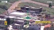 Hezbollah colpisce un obiettivo israeliano nel villaggio di Arab al-Aramshe