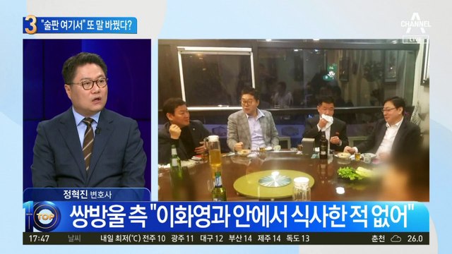 “술판 여기서” 이화영 측, 또 말 바꿨다?