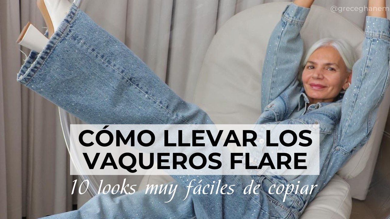 Cómo llevar los vaqueros flare: 10 looks muy fáciles de copiar