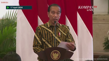 Presiden Jokowi Ungkit RUU Perampasan Aset yang Diajukan ke DPR: Bolanya Ada di Sana