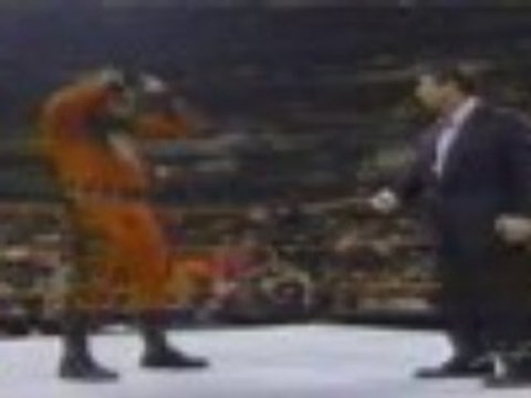 WWE - Kane Removes Mask And It Is Undertaker