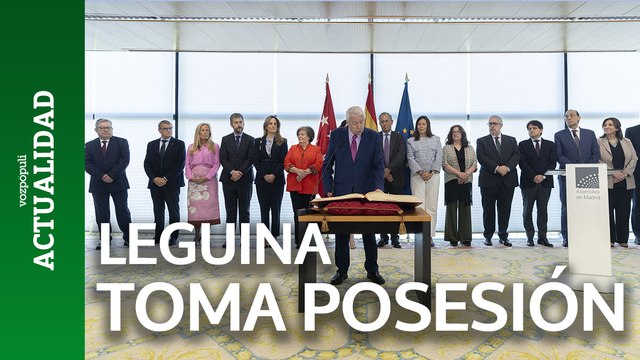 Leguina toma posesión como presidente de la Cámara de Cuentas