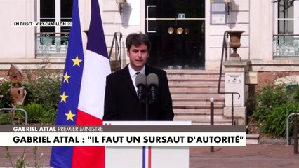 Gabriel Attal : «Chercher des excuses, ça n'a jamais rendu une vie»