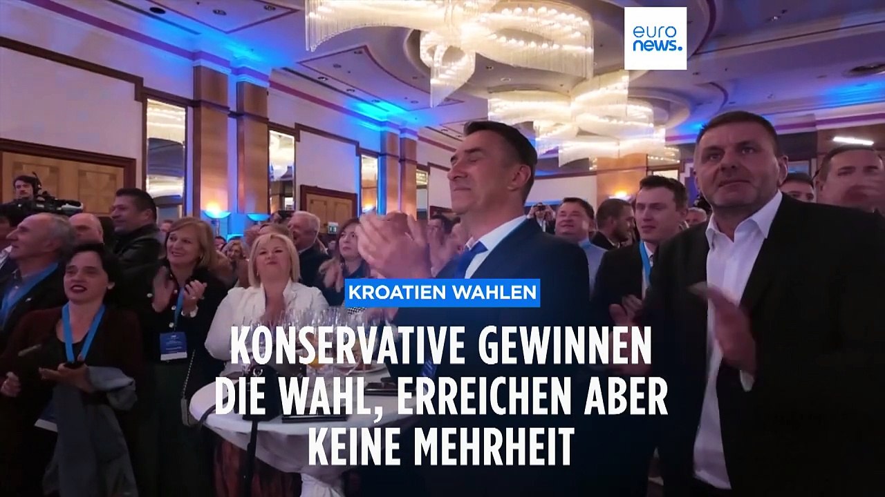 Ministerpräsident gewinnt Wahl in Kroatien, Regierung nicht ohne Rechte möglich