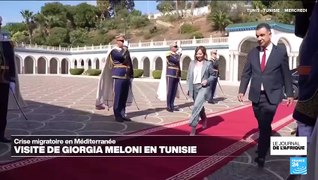 Crise migratoire en Méditerranée : visite de Giorgia Meloni en Tunisie