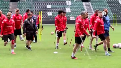 Ampute Milli Futbol Takımı'nın Kocaeli kampı sürüyor
