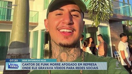 Influencer que morreu afogado em represa no interior de São Paulo vai ser enterrado nesta quinta-feira,18