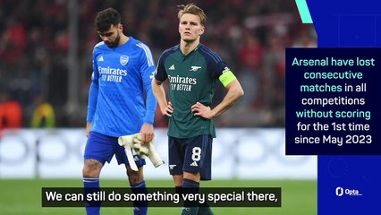 'It will take a little bit' - Odegaard hints at Arsenal Premier League concerns