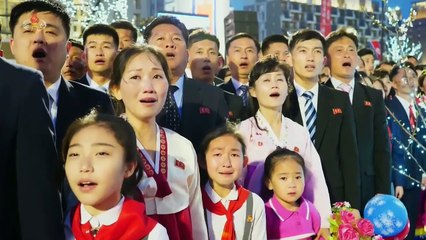 Realizada solene cerimônia inaugural de 10 mil moradias de segunda etapa do distrito residencial de Hwasong