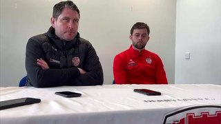 Derry City press conference