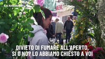 Divieto di fumare all'aperto, si o no? Lo abbiamo chiesto a voi