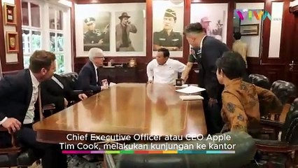 Prabowo dan CEO Apple Tim Cook Akrab, Sinyal Kolaborasi?