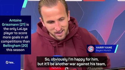 Kane and Dier relish Bellingham meeting in Champions League semis
