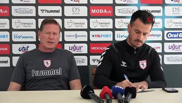 Samsunspor Teknik Direktörü Markus Gisdol: Ya kazanacağız ya da kaybetmeyeceğiz