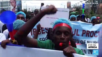Kenyan doctors strike over pay and training