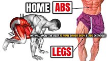 15 Best Home Lower Body _ Abs Exercises--_ How To Build Legs (Quads_Hamstrings_Calves) _ Abs at Home_