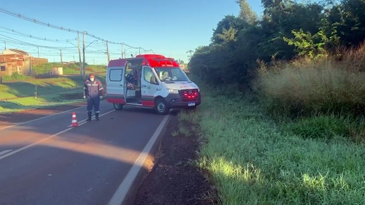 Em deslocamento para o trabalho, jovem morre em acidente na PR-281