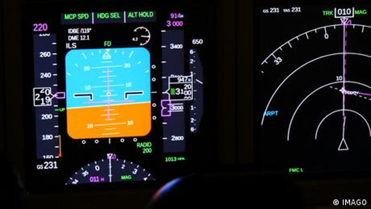 Flugzeugteile im Stresstest