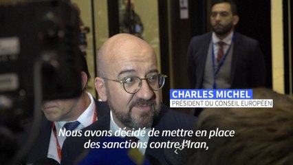 L'UE va imposer des sanctions contre l'Iran visant les producteurs de drones et de missiles
