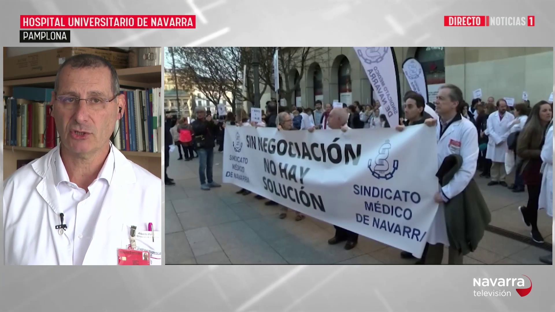 El sindicato médico de Navarra convoca paros a partir de octubre