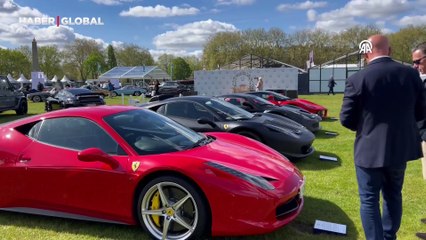 Klasikten moderne hangi modeli ararsan var: Londra'da lüks araba fuarı