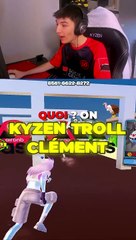 Quand Kyzen troll Clement à Guess The Logo sur Fortnite !