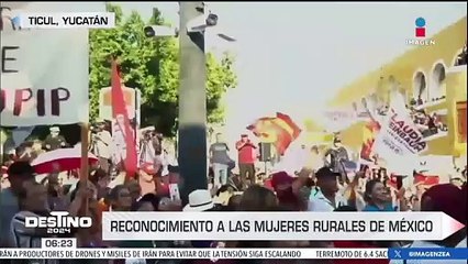 Claudia Sheinbaum prometió acabar con la discriminación hacia las mujeres